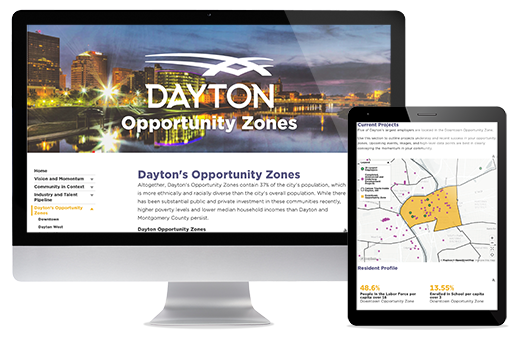 mySidewalk_CITY OF DAYTON LAUNCHES INTERACTIVE OPPORTUNITY ZONE DASHBOARD.