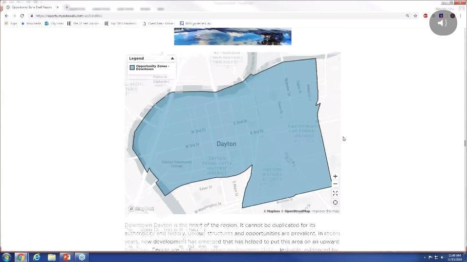 Watch our recent webinar to learn more about how the City of Dayton partnered with mySidewalk to find the data story in their opportunity zones. 