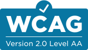  Logo of WCAG Version 2.0 Level AA 